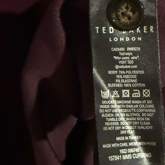 Ted Baker Half Zip Pullover with Breast Pocket - Picture 7 of 9